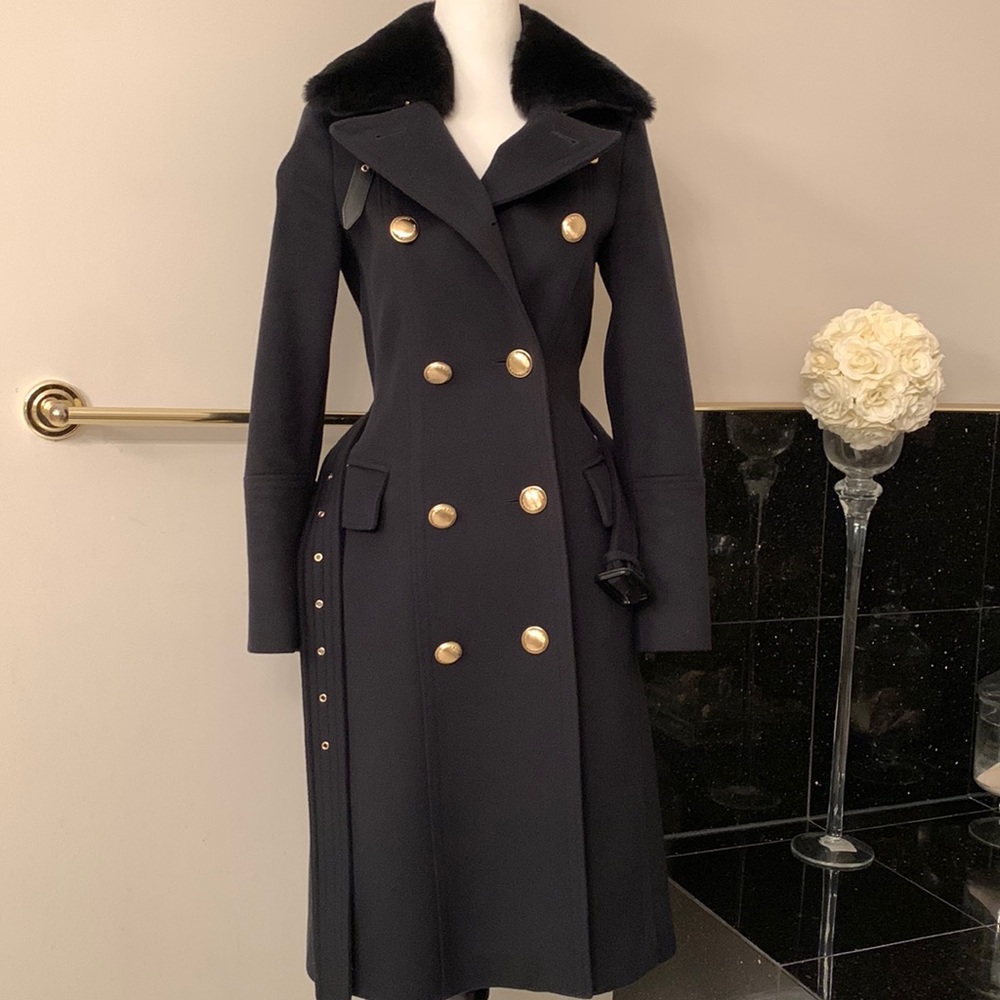 Burberry Wool & Cashmere Coat new - Picture 3 of 10